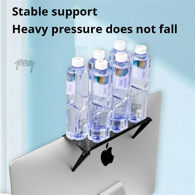 TV Set Top Box Storage Rack Remote Control Router Accessories Multi Functional Adjustable Hanging Rack 1pc