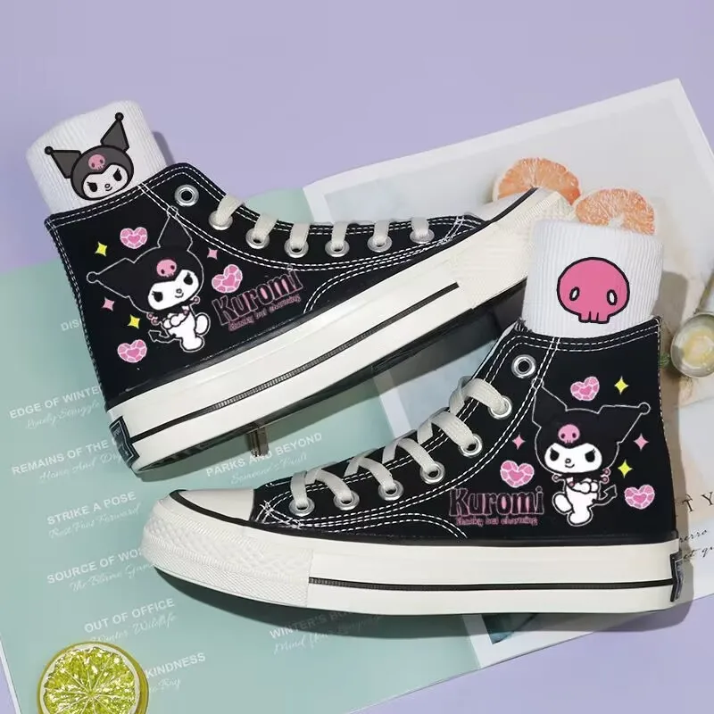 My Melody Hello Kitty Converse Collection Cartoon Kuromi Velcro