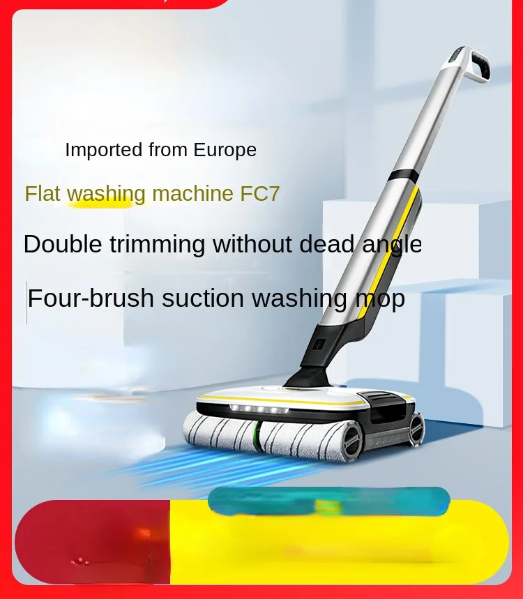 

Imported Wireless Washing Machine Large Area Mop Intelligent Suction Mop Washing All-in-One Machine Household Washing Machine