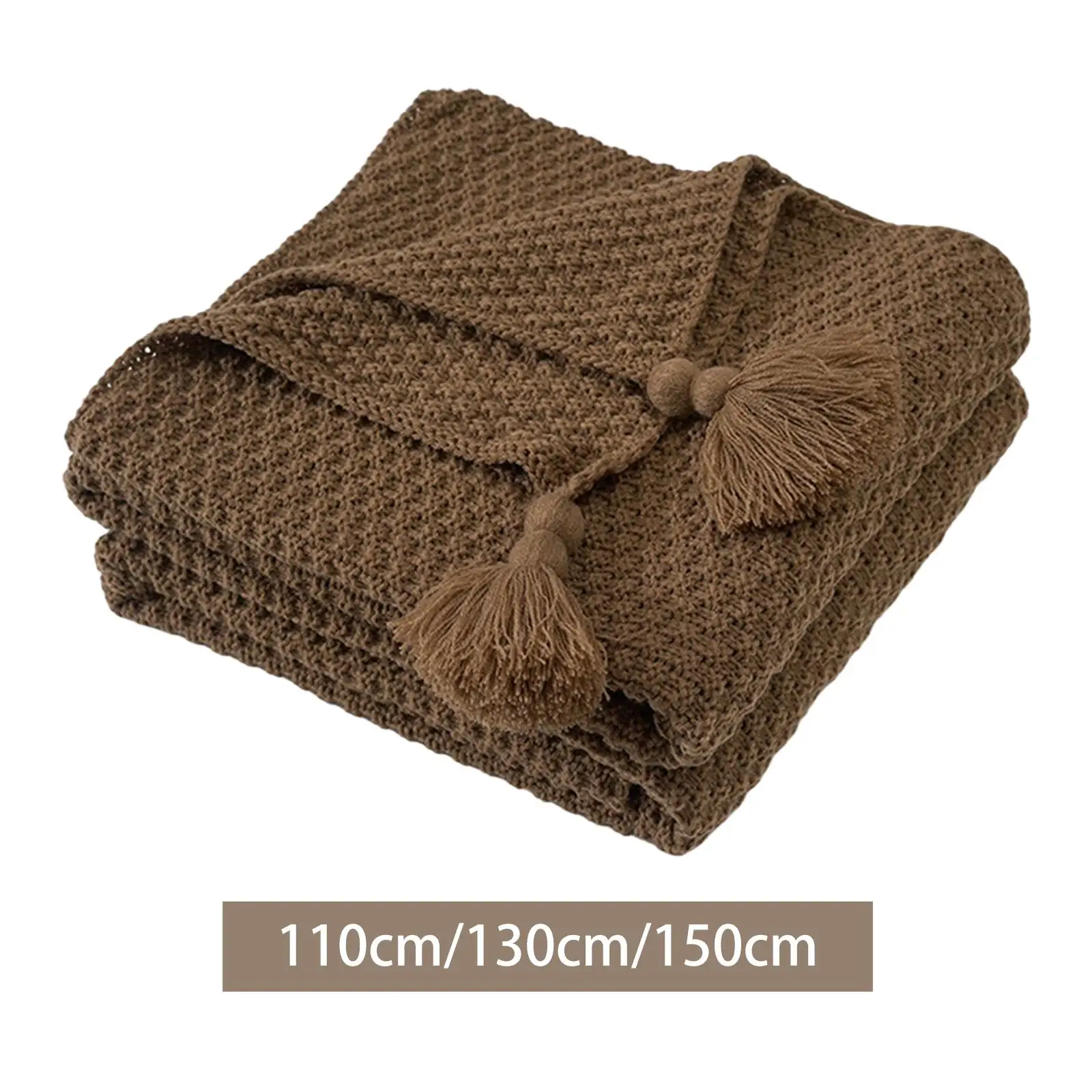 

Lightweight Throw Blanket Camping Blanket Wrap Blanket with Tassel Bed Blanket for Bedspreads Sofa Dormitory Office Shawls Car