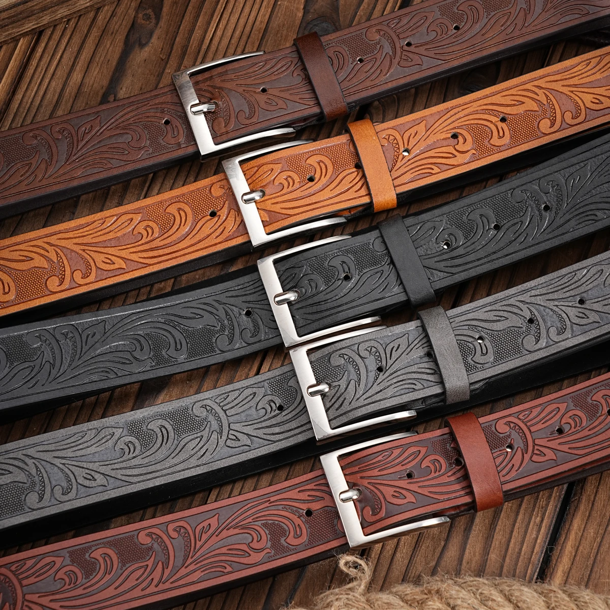 オランピアルタン　レア物　ベルト　パリで購入 A casual, individual and retro belt, Western-style clothing