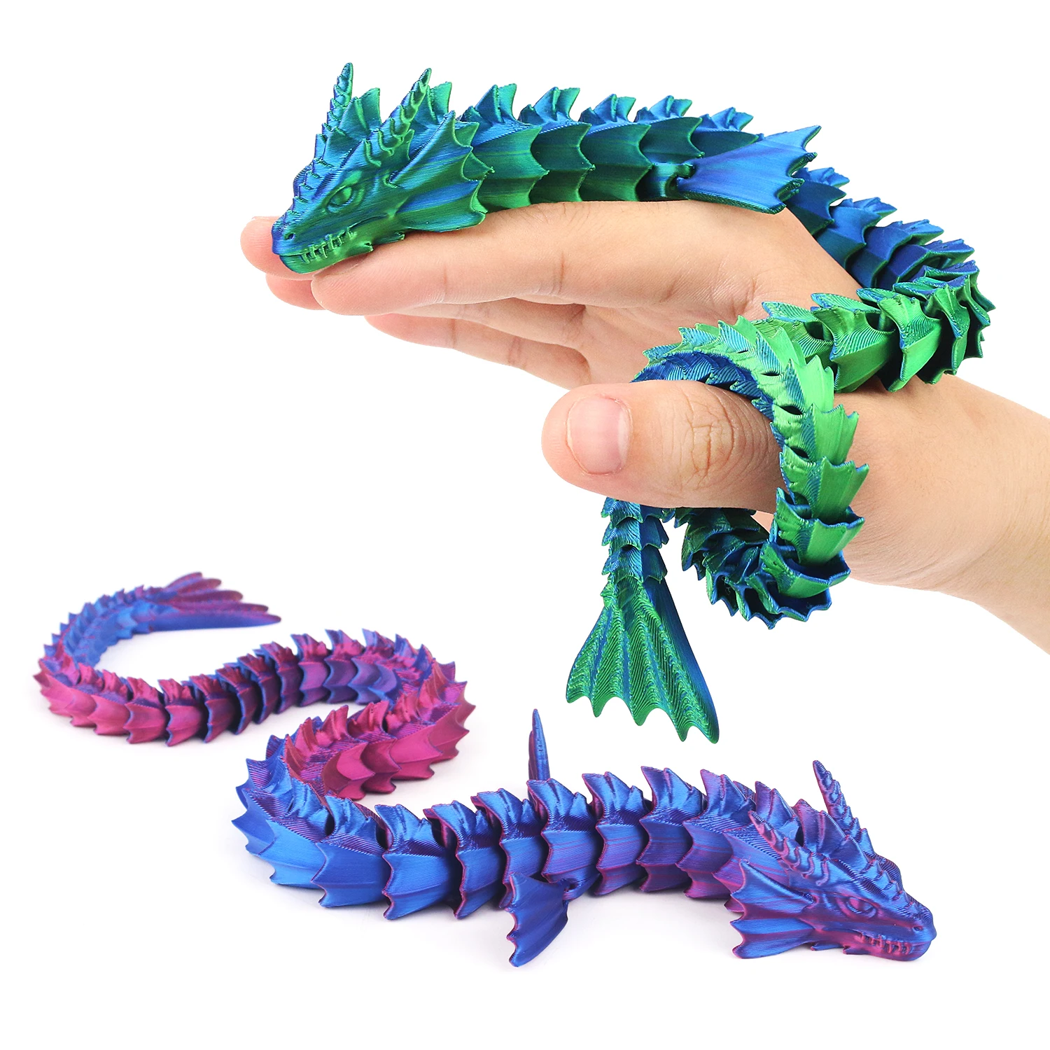 Sky Dragon Model Joint Flexible Movable Model Children's Toy Pendant Relief Decoration