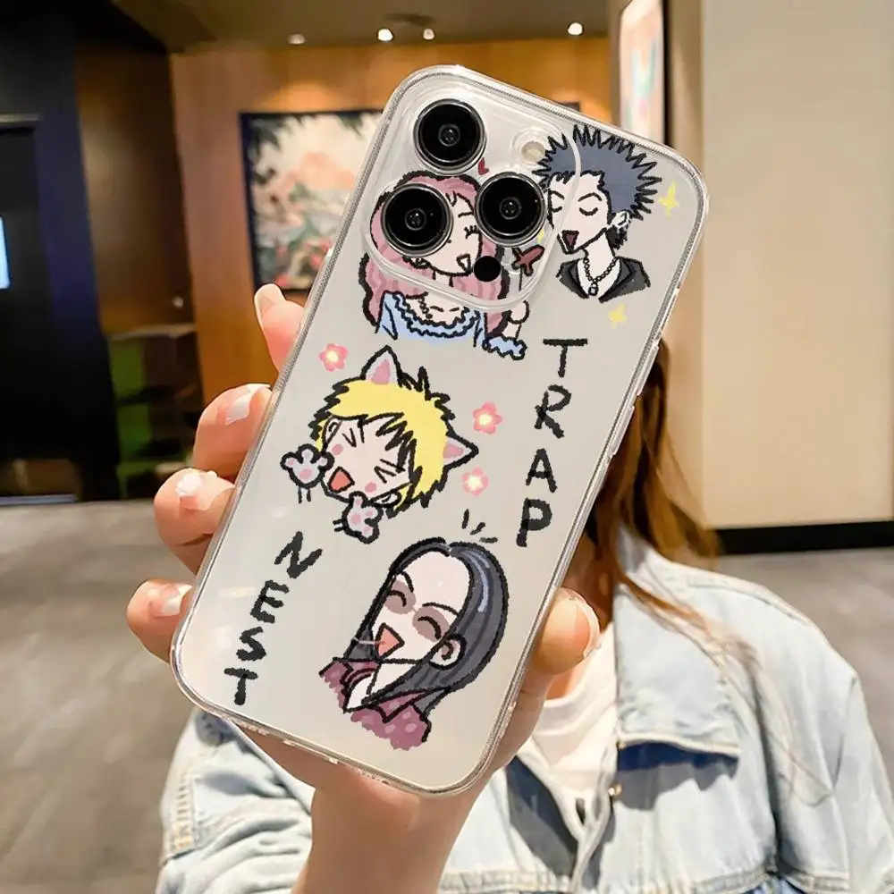 Nana Osaki Anime Transparent Silicone Phone Case - Soft Cover