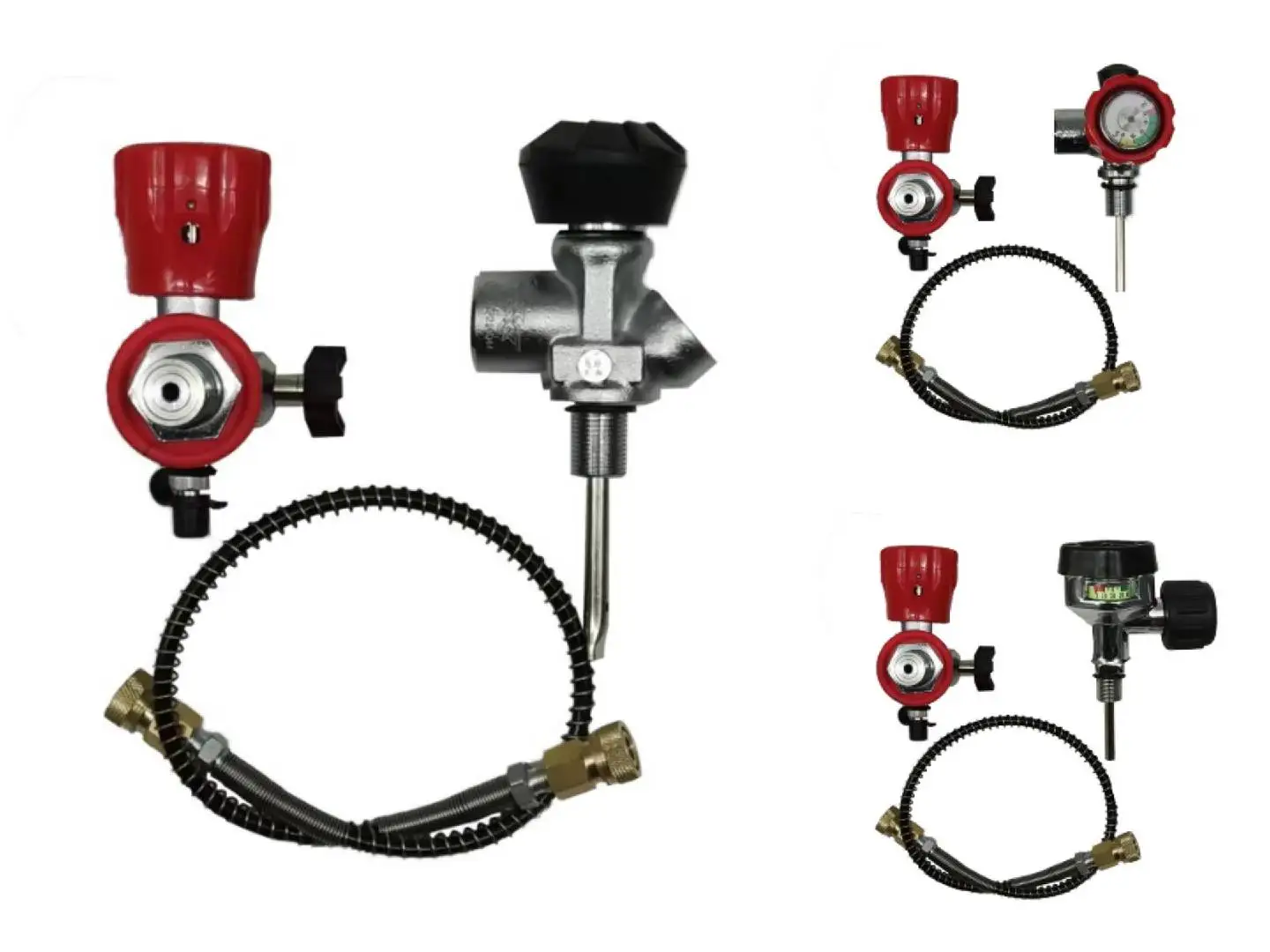 ACECARE M18*1.5 Filling Station and Metering Valve with 50cm High Pressure Hose 30MPA