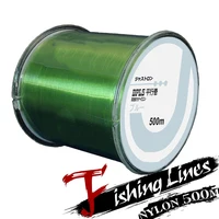 500m Super Strong Fishing Line Japan Monofilament Nylon Fishing Line 2-35LB Fishing Tackles Fishing Accessories 1
