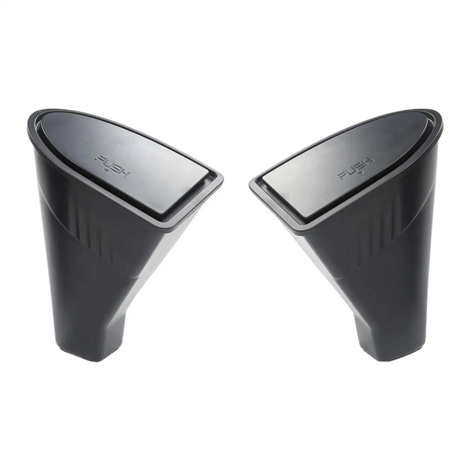 2 Pieces Front Door Side Storage Box Car Trash Can for Model Y