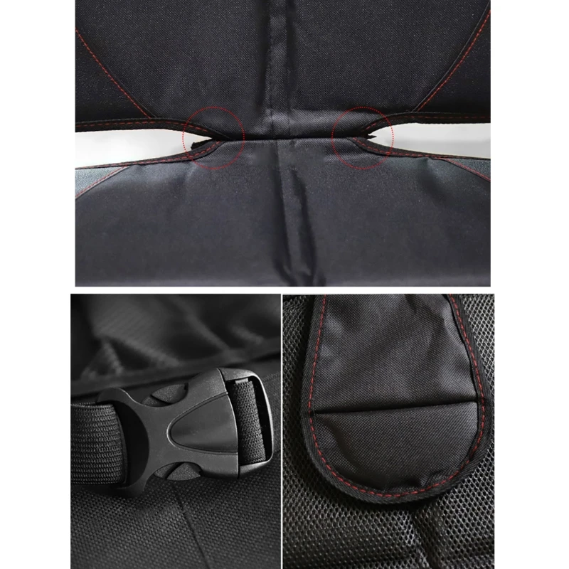 Universal Child Baby Toddler Car for Seat Protector Cushion Mat Cover Anti-Scratch PU Leather Waterproof Anti Slip images - 6