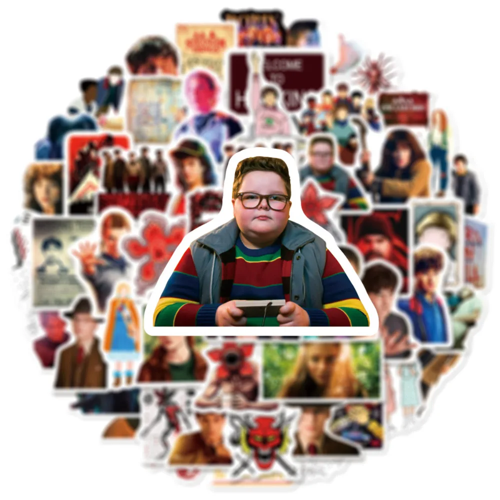 10/50PCS Cartoon Classic TV Dramas Game Characters Stickers Cartoon Waterproof Graffiti Vinyl Decals Laptop Toy Kid Gifts - 2