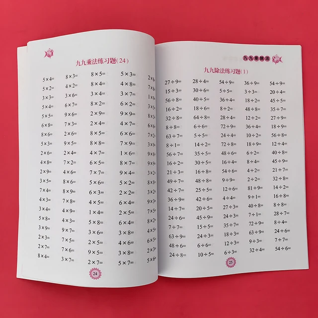 Times Tables Practice Workbook: Multiplication and Division within 99 - Exercises for Memorizing Multiplication Table math work 6