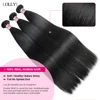 Light Yaki Straight Hair Bundles 1/3/4 Pieces Kinky Straight Human Hair Bundles 8-30 Inch Remy Human Hair Extensions For Women 3