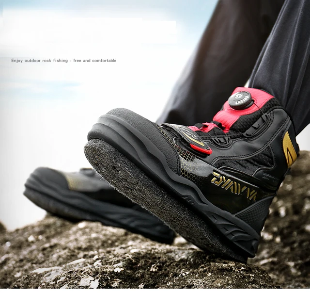 NEW Rock fishing shoes Fishing Wading Boot Fishing waterproof boots  Anti-slip Rock fishing Boots sand-fishing shoes - AliExpress