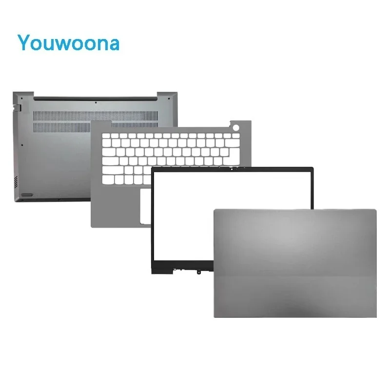 Cover Posteriore Con Antenna Per Lenovo ThinkBook 14 G2/G3 – Argento, Ricambio Originale Lenovo
