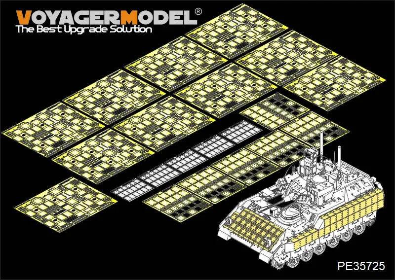 Модель Voyager PE35725, масштаб 1/35, Современная армия США M3A3 BRADLEY ERA set (Для MENG SS-006/OROCHI IM001 IM002)