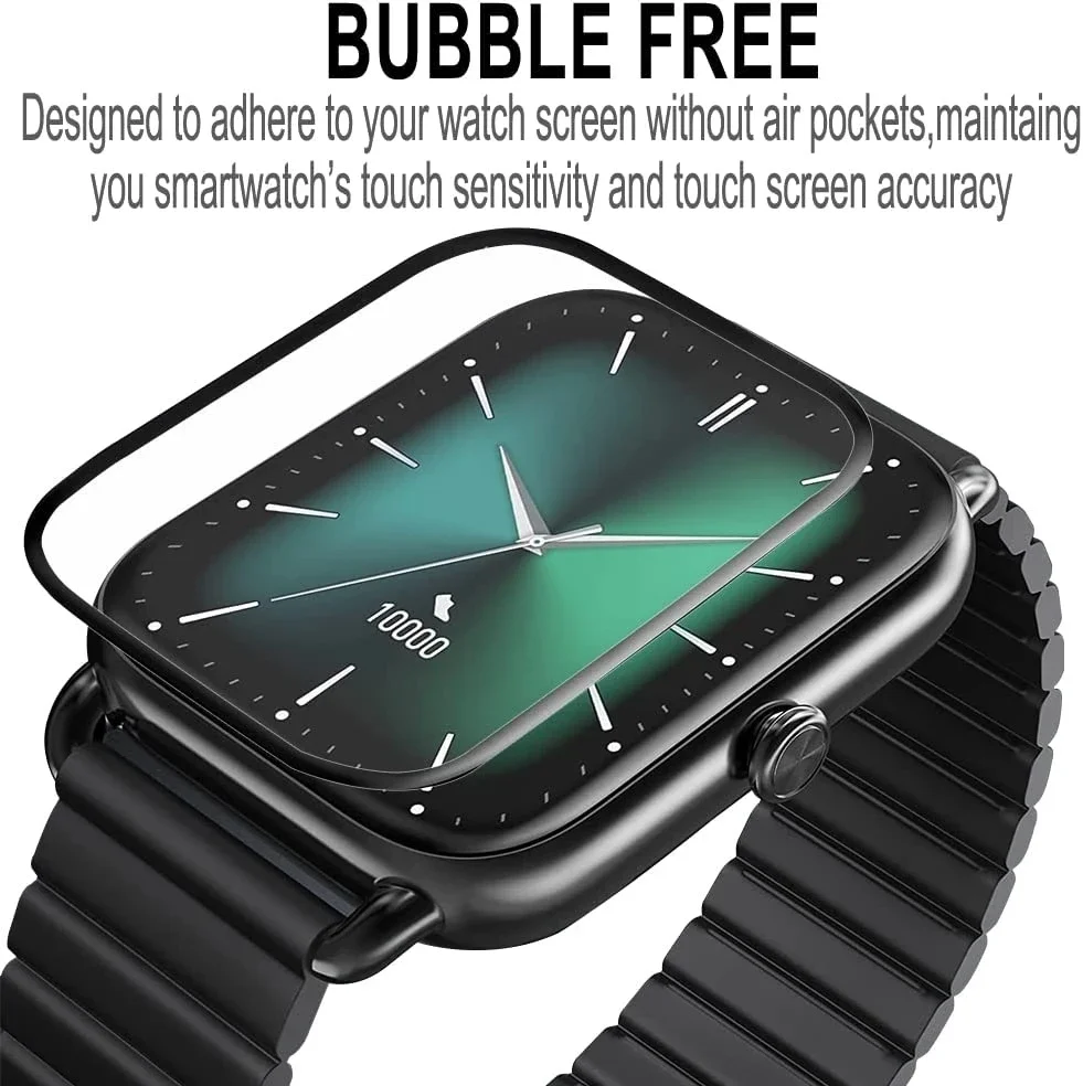 Premium Screen Protector for Smartwatches - Full Cover Protective Film, 1-5 Pack
