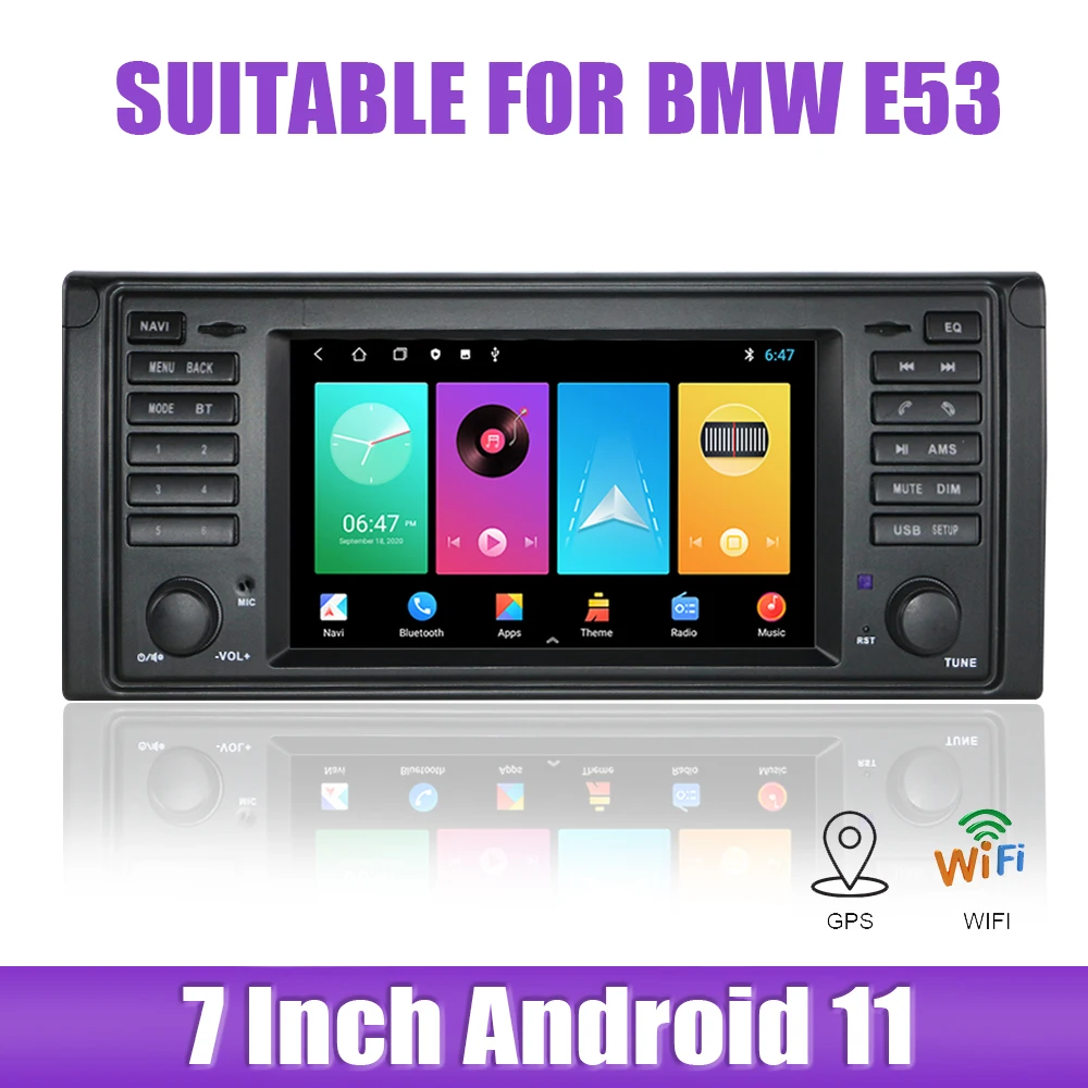

FM Radio For BMW E53 1996-2007 Car Radio Multimedia Reversing image 7 Inch Video Player GPS Navigation Android 11 2 Din