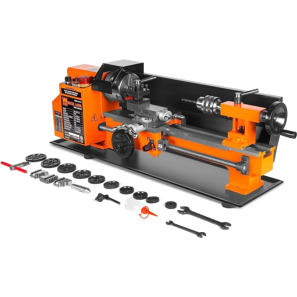 WEN 7x16 Inch Variable Speed Metal Lathe