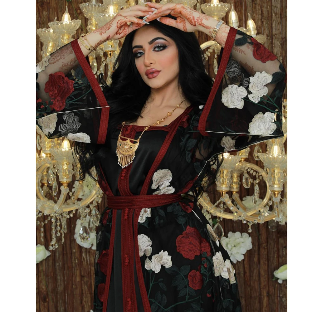 dubai-embroidery-flower-maxi-evening-wedding-party-dress-2pcs-muslim-abaya-turkey-kaftan-marocain-caftan-eid-mubarak-djellaba