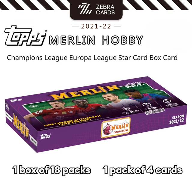 2021-22 TOPPS MERLIN CROME Champions League Europa League Star