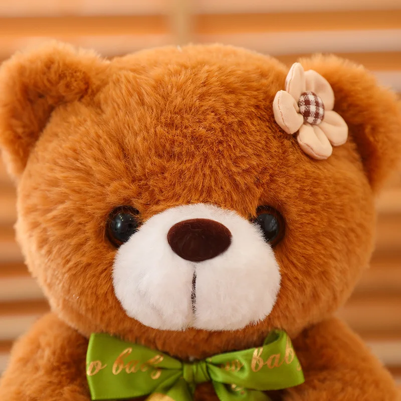 1pc 20CM Super Cute Sitting Teddy Bear Plush Toys Kawaii Bear