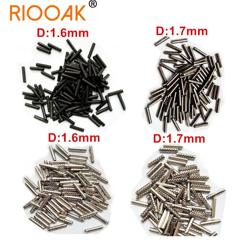Car Key 200/400/600/800/1000pcs Remote Control Key Blank Fixed Pin 1.6mm 1.7mm for KD Xhorse Folding Remote Blade