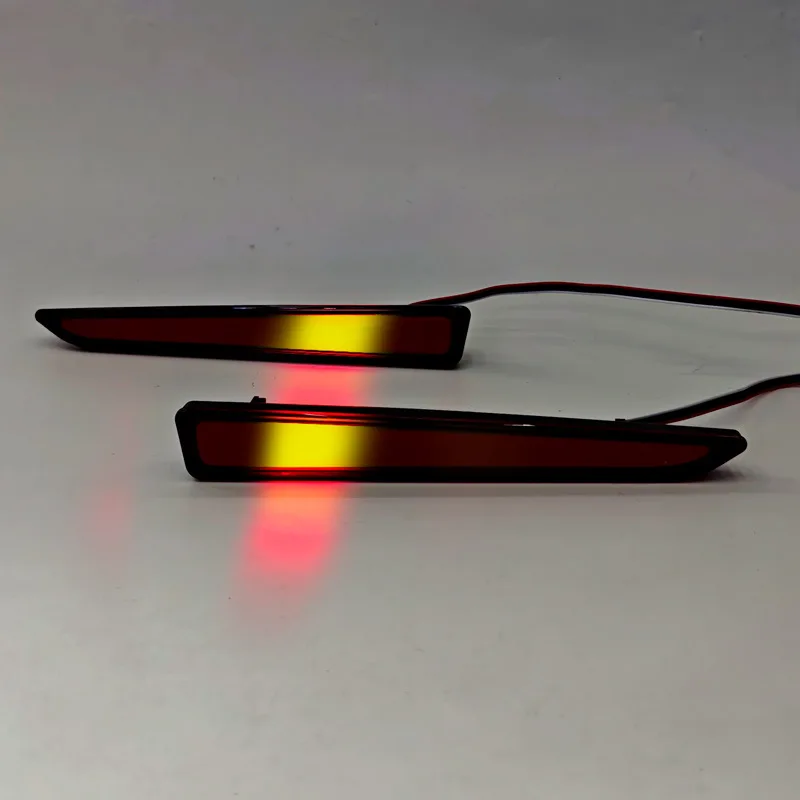 For Toyota RAIZE Car LED Rear Bumper Reflector Light Driving Brake Lights Rear Fog Lamp Dynamic Turn Singal DRL 12V Daylights detail image 7
