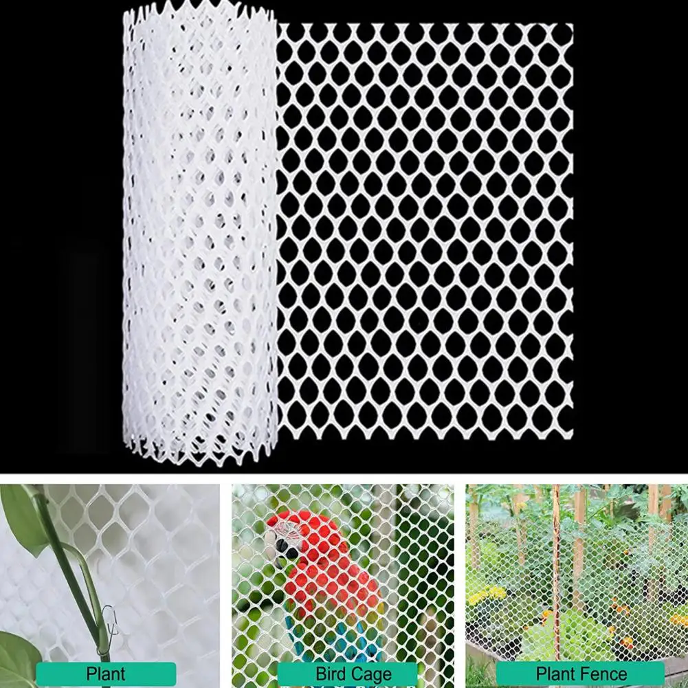 

Fence Wire 500gsm Low Pressure High Density Hexagonal Hole Chicken Wire Fencing Mesh DIY Garden Netting Poultry Barrier Coop