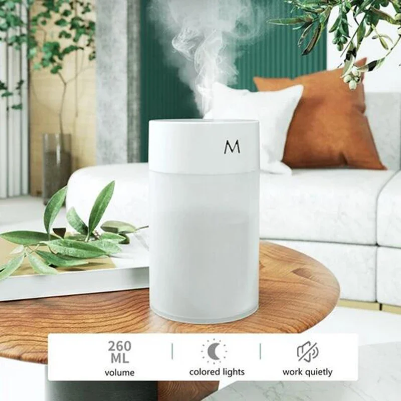 Portable Ultrasonic Aromatherapy Humidifier Diffuser