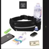 Running Belt Waist Bag with Water Bottle Holder Sports Fanny Pack Women Men Hydration Phone Holder Pouch 6