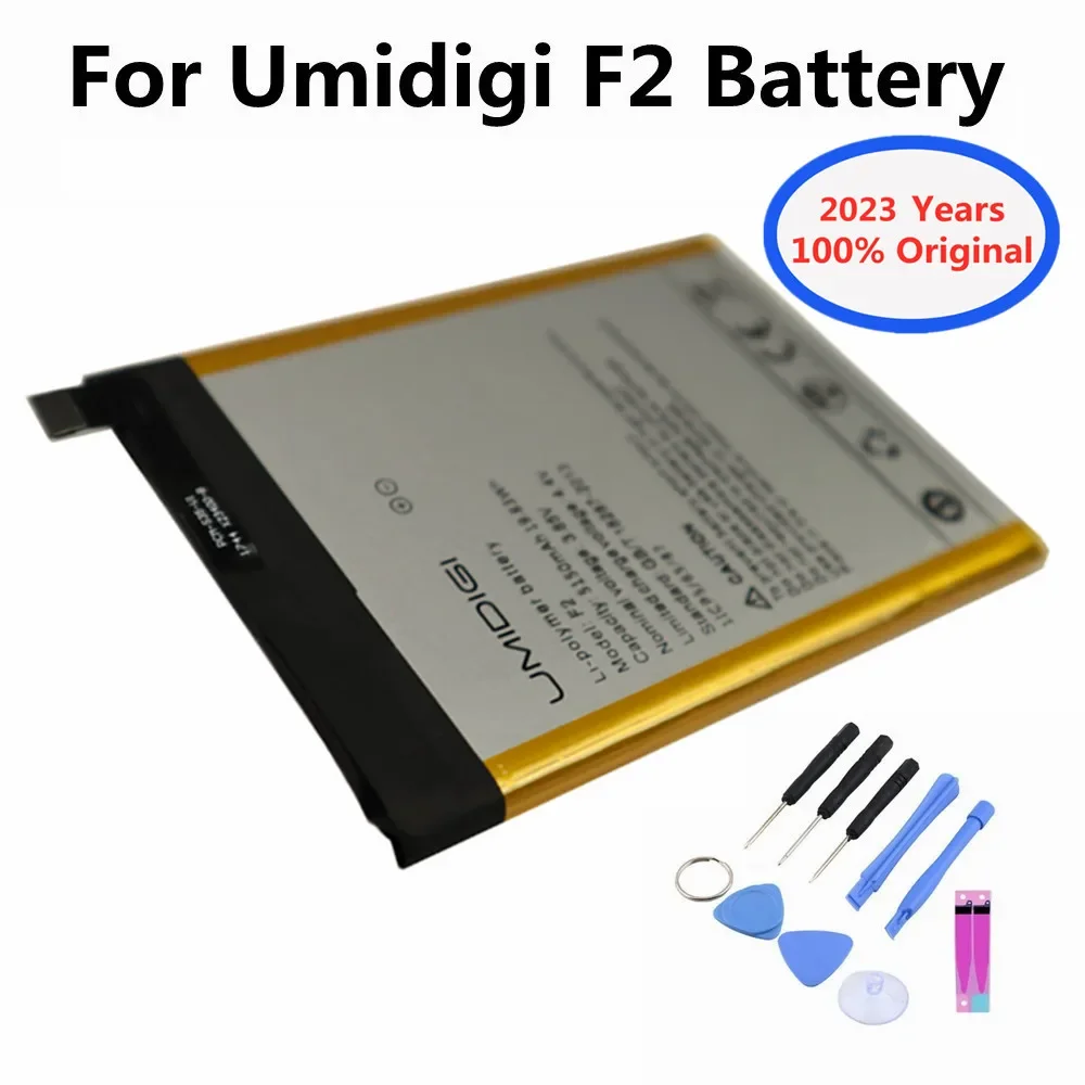 

2023 Years New 5150mAh Original UMI Battery For UMI Umidigi F2 F 2 Mobile Phone Replacement Bateria Batteries + Tools In Stock