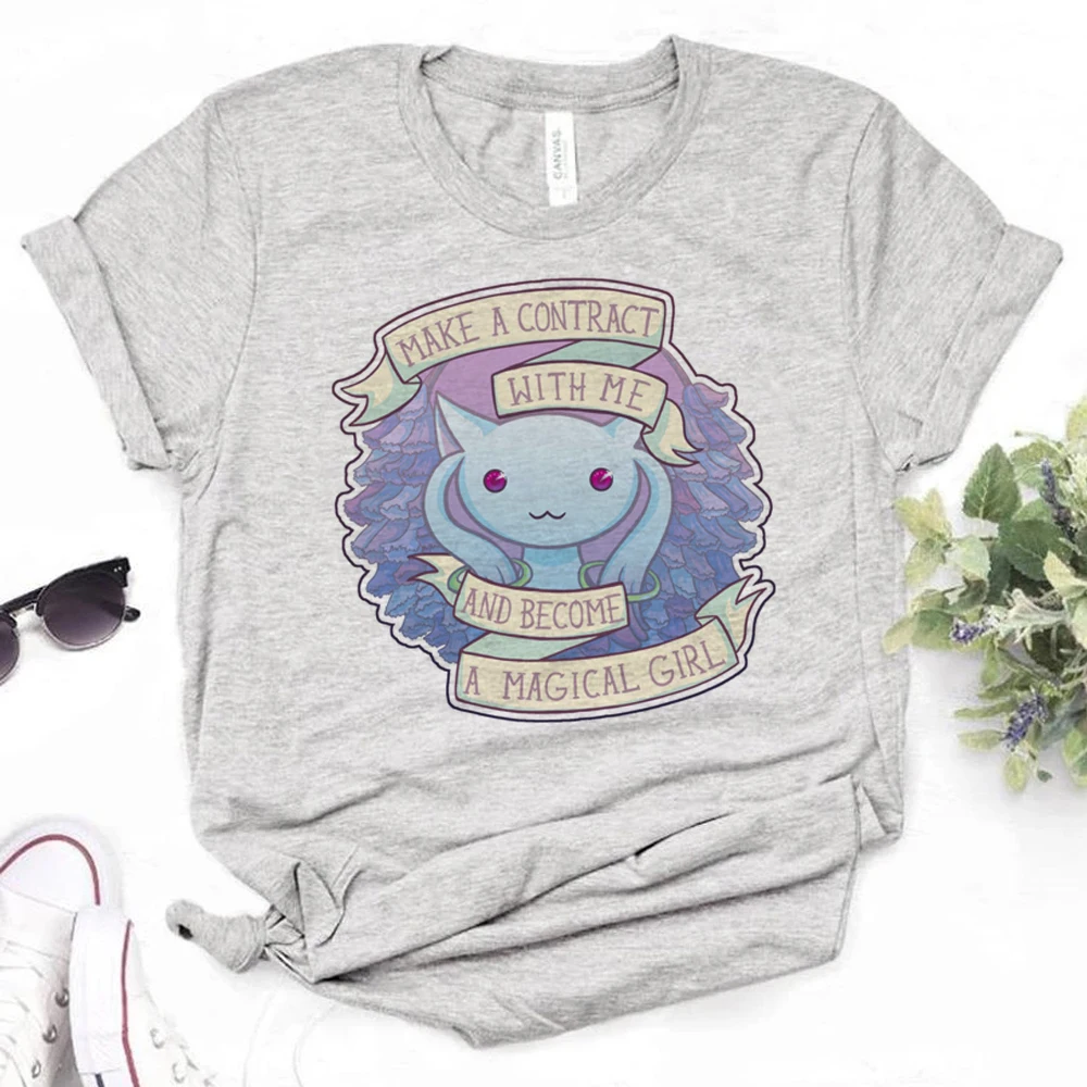 

Женская футболка Puella Magi Madoka футболка Magica, женская футболка с рисунком