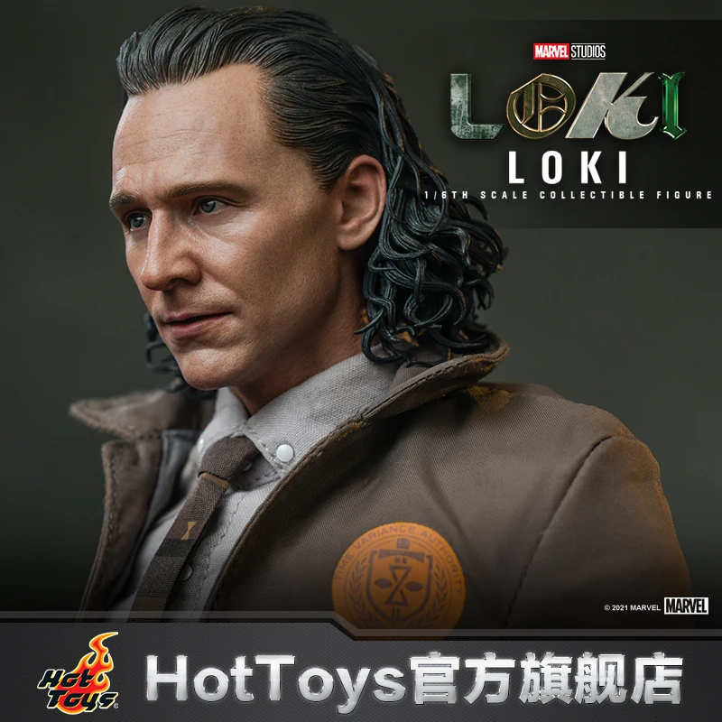 Loki Original In Stock Hottoys 1/6 Tms061 Loki Time Variance Authority Marvel Action Figure Toy Model Collection Hobby Toys Gift