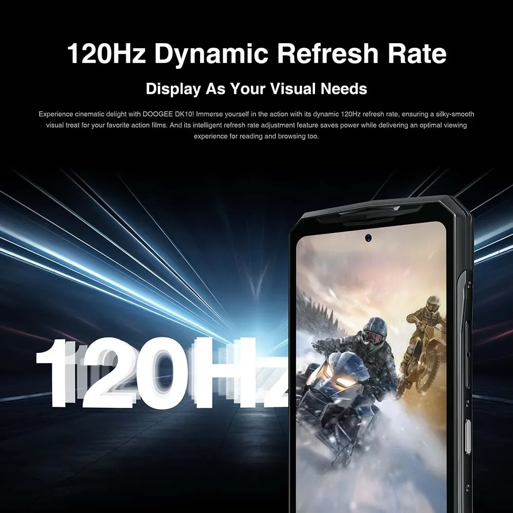 ワールドプレミア DOOGEE DK 10 5G 頑丈な電話 Dimensity 8020 ワールドプレミア DOOGEE DK 10 5G 頑丈な電話 Dimensity 8020