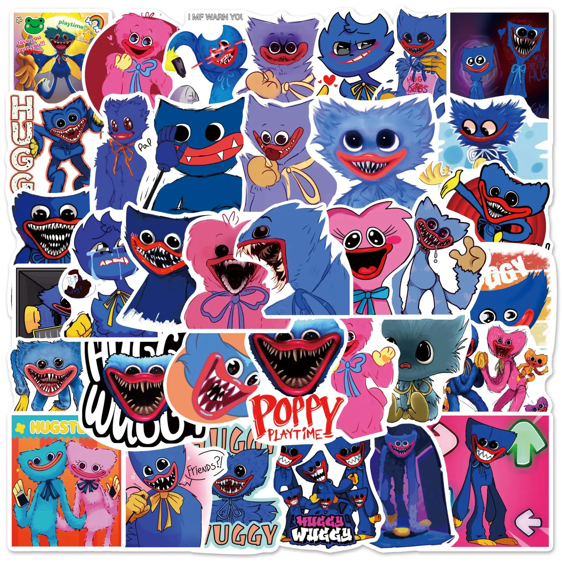 

10/30/50pcs Adventure Games Bobby's Game Time Graffiti Stickers Laptop Phone Suitcase Car Waterproof Pvc Decal Decor Sticker
