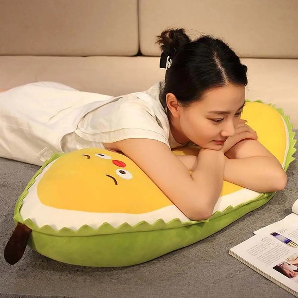 Yellow Chick Plush Pillow Funny Food Plushie Plush Plants Fruit Plush Toys Durian Stuffed Toys Plush Doll Stuffed Fruit Doll