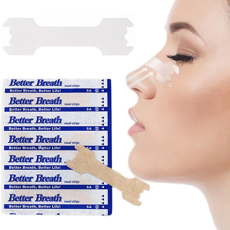 Nasal Strips Nose Strips Snoring Nose Strips Stop Snoring Patch Anti Snoring Patch 30pcs for Anti-snoring