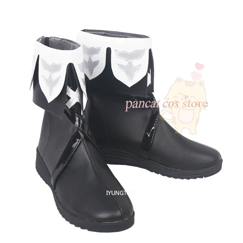 

Arknights Anime Irene Cosplay Shoes Comic Anime Game Cos Long Boots Cosplay Costume Prop Shoes for Con Halloween Party