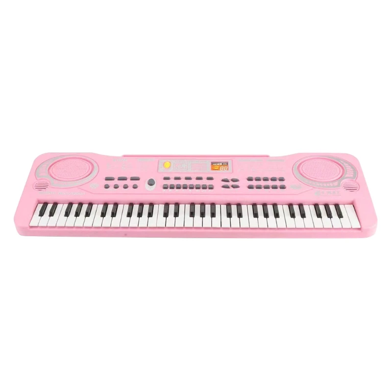 Keyboard Piano, 61 Keys Portable Electronic Piano for Kids, Digital Music Piano Keyboard Educational for Girls Boys