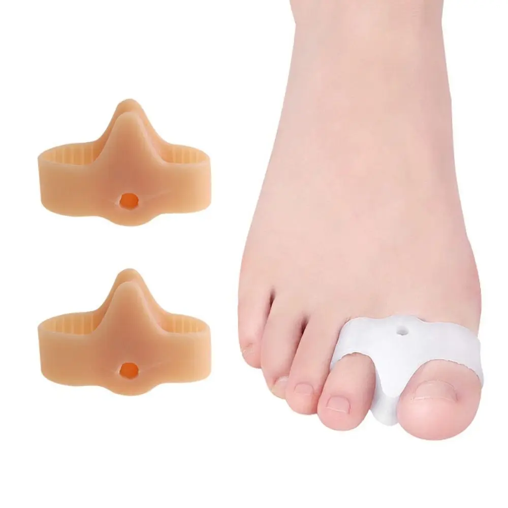 

Elastic Bunion Corrector Spacer For Pedicure Silicone Gel Toe Orthopedic Products Toe Valgus Corrector Finger Protector