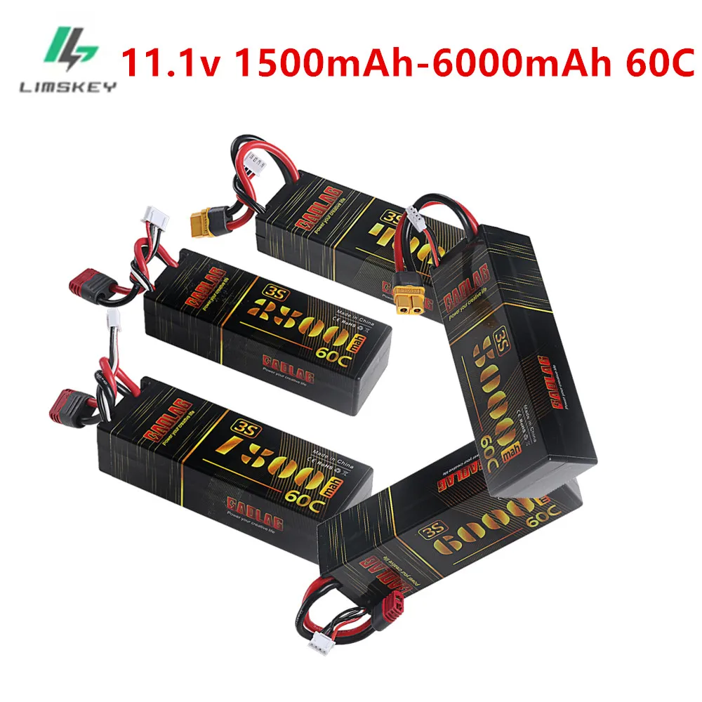 Batterie Drone Lipo 11.1V 6000mAh XT60 - Haute Capacité