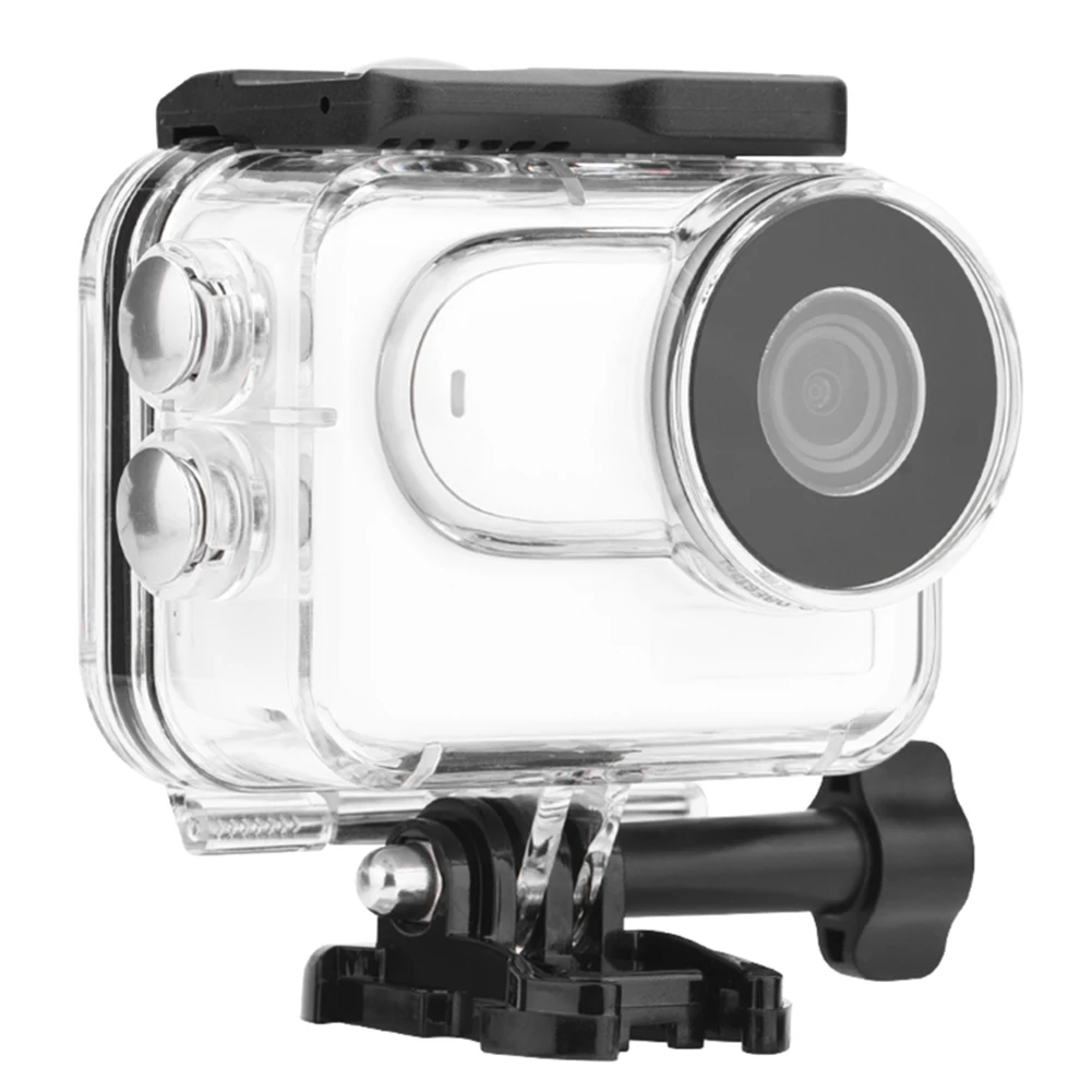 브래킷 액세서리가 있는 다이빙 보호 상자, 수중 커버, 내압 수중 하우징 케이스, Insta360 GO3 용, 60m