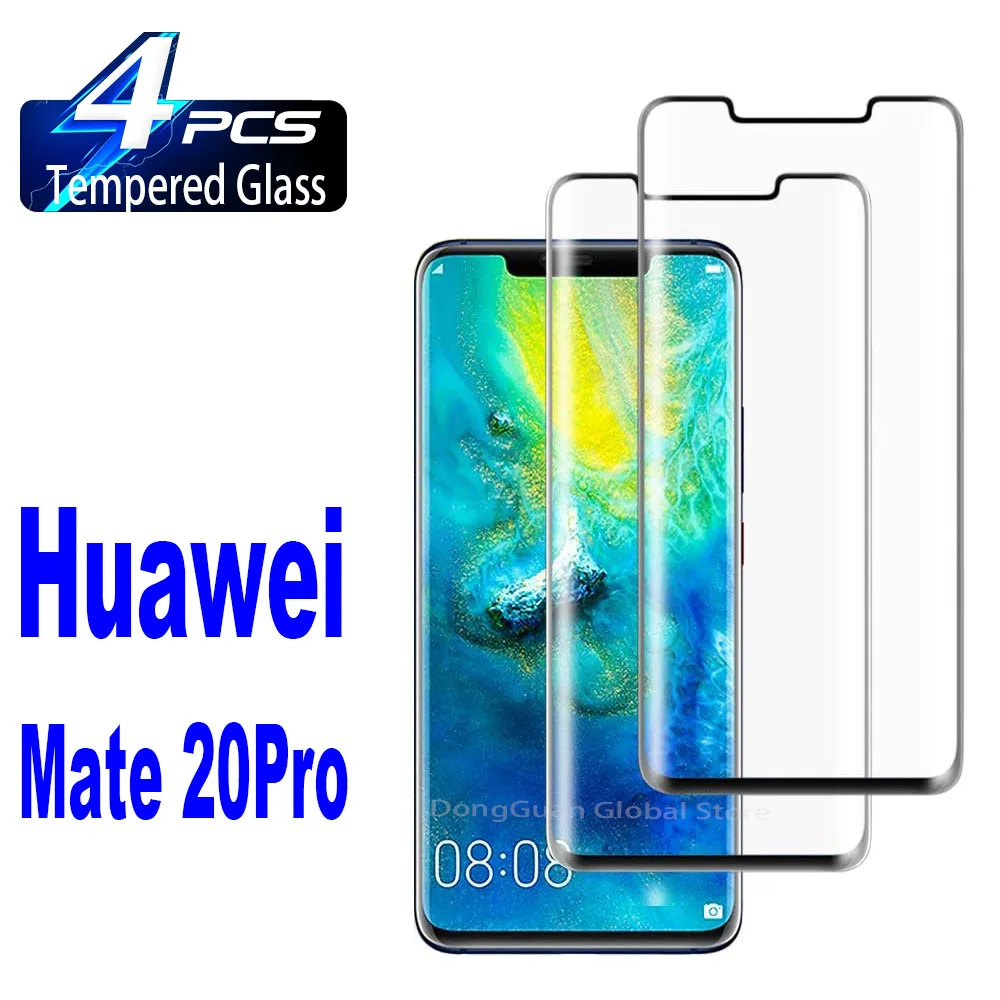 

2/4 шт. HD закаленное защитное стекло для экрана Huawei 20 30 Mate 50 40 Pro