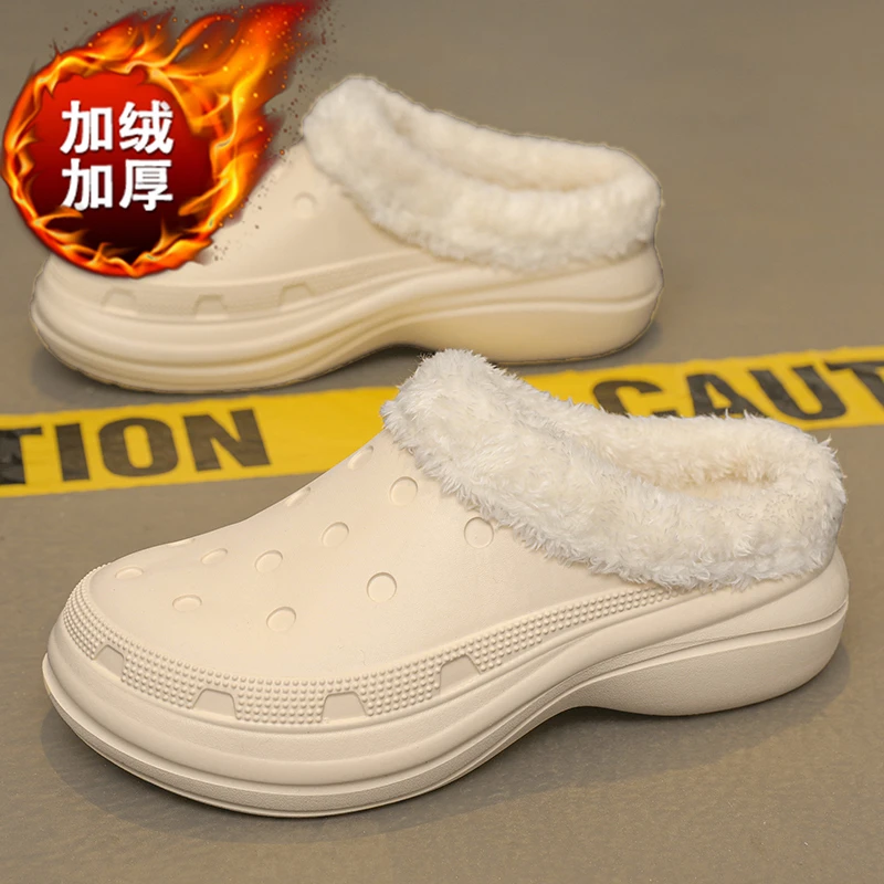 Warm And Velvet Thickening Waterproof Non-slip Outdoor Cotton Shoes main image 0
