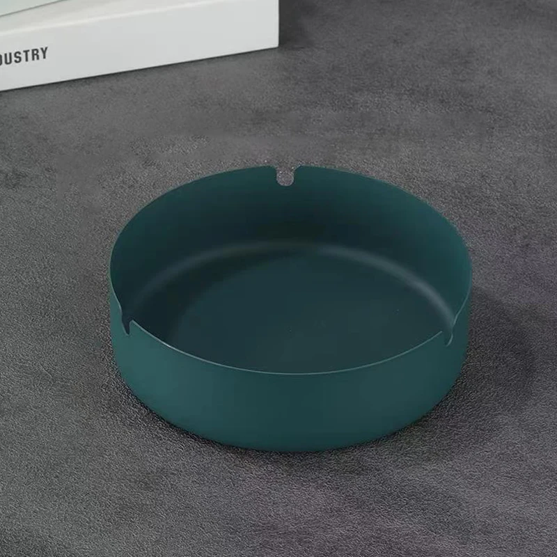 Round Stainless Steel Ashtray 10cm Metal Ash Tray for Stainless Steel Ashtray Metal Ashtray