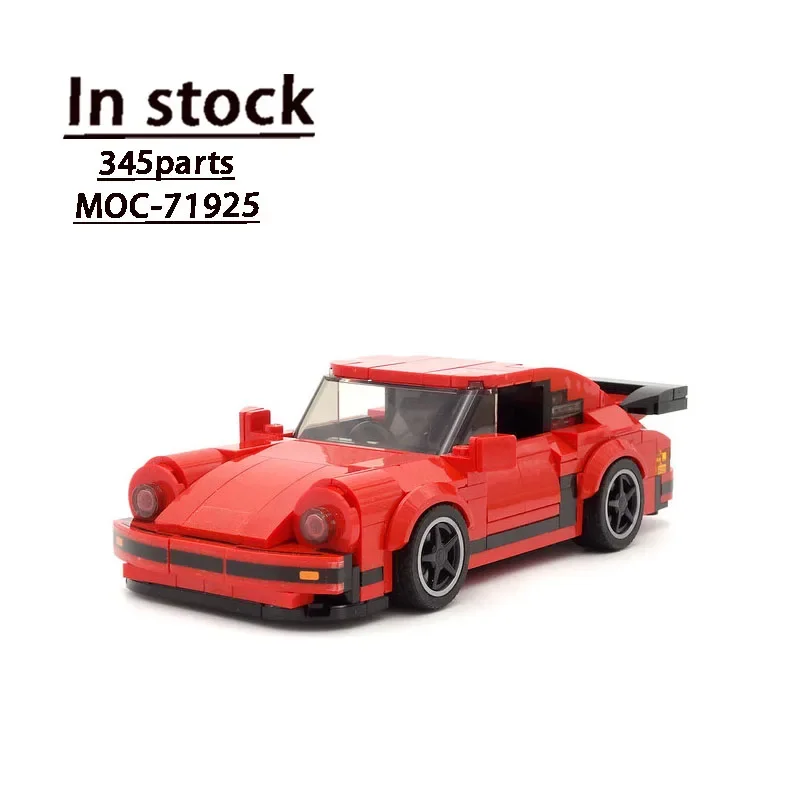 

MOC-71925 Turbo Supercar Assembly Stitching Building Block Model MOC Creative Custom Kids Birthday Building Blocks Toy Gift