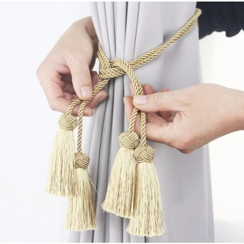 1Pair Mini Tassel Fringe Trim DIY Craft Tassels Hanging Pendant Sewing Room Accessory Jewelry Decoration Curtain Accessories