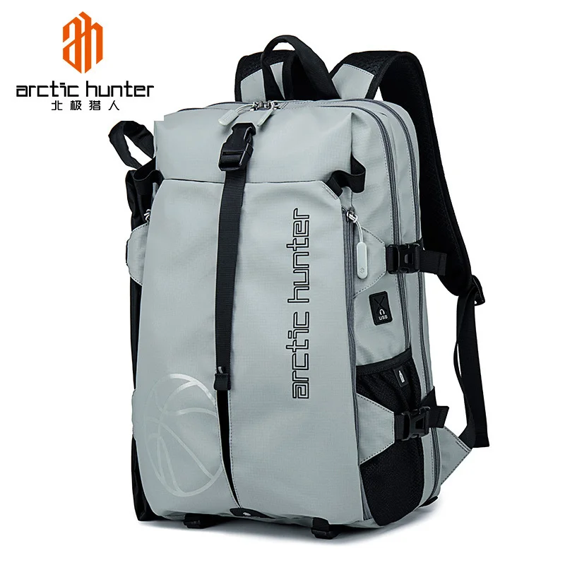 

New waterproof basketball backpack outdoor leisure bag shoe position large capacity sports fitness travel