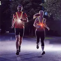 Adjustable Angle LED Running Vest With Rechargeable Battery, Ultra Bright Light 5