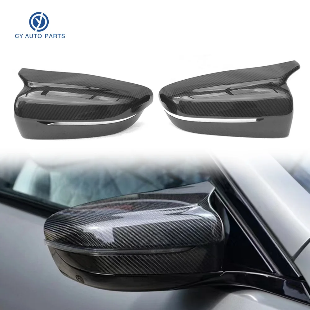 

M8 Carbon Fiber Mirror Cover Replacement V Style Mirror Cover For BMW M8
