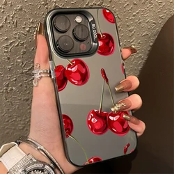Red Cherry Shockproof Phone Case - Premium Bumper Cover - iPhone SE (2020) (8)