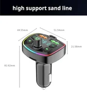 Q7 Car Bluetooth FM Transmitter - Dual USB PD Charging, Hands-Free Calling & Mp3 (3.1A) - Image 6